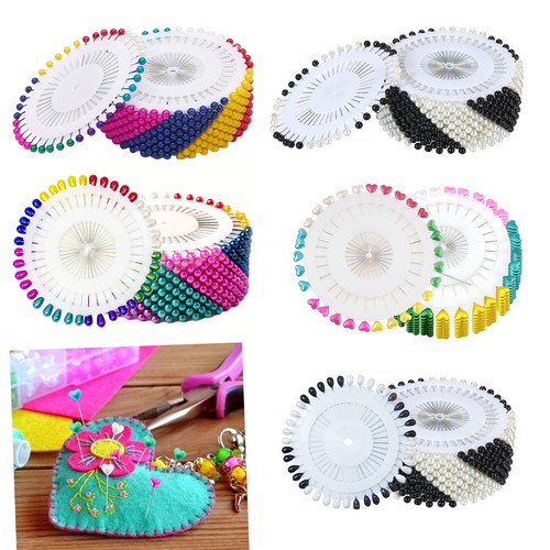400pcs pearl head pins - pearl,