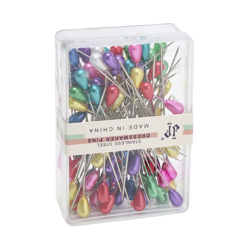 Extra long pearl head pins - extra,