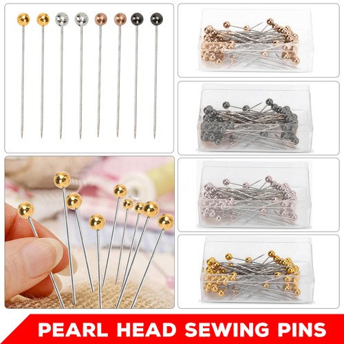 Extra long pearl headed pins - extra,