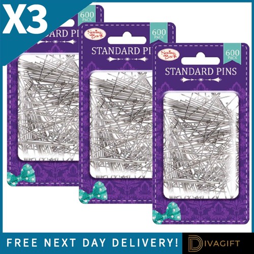 600 dressmaker pins - 600,