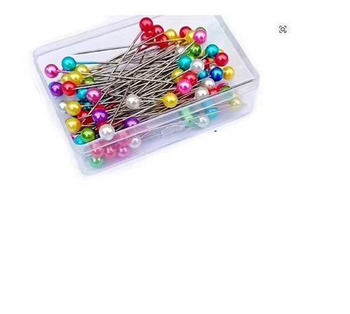 100pcs sewing pins multicolor - ,
