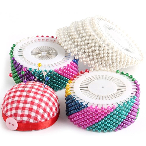 Pearl head pins - head, upholstery