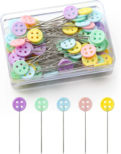 100 piece sewing pins set - pins,