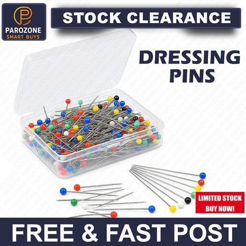 100 dressmaking pins sewing - x,