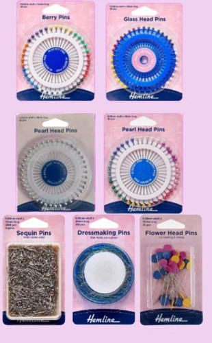 Hemline pins for sewing - hemline,