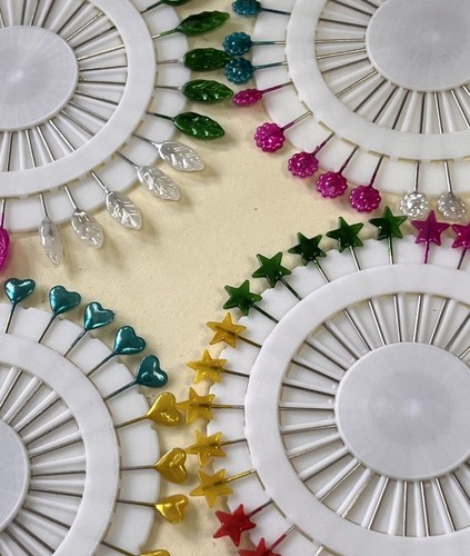 Dressmaking pins wheel x30 - dressmaking,