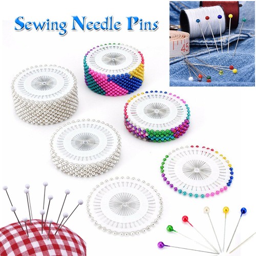 Pearl head pins upholstery - head,