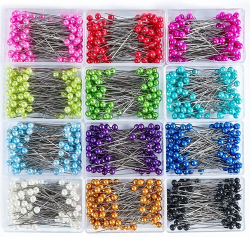 Sewing pins multicolor - sewing,